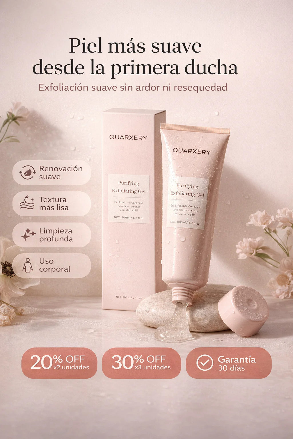 Quarxery Gel Exfoliante