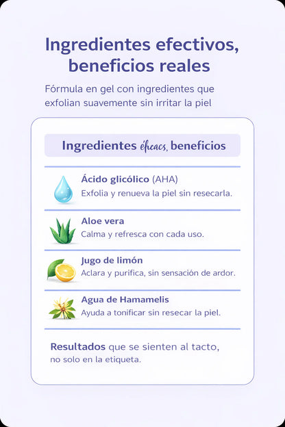 Quarxery Gel Exfoliante